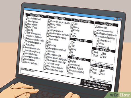How to Make an Accident Report Picture 5