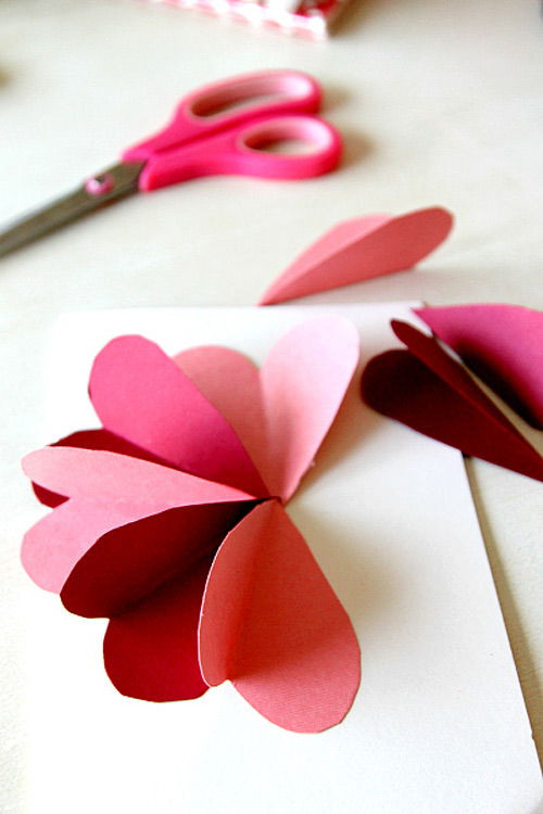 How to make beautiful and simple cards give your mother 8/3 Picture 7