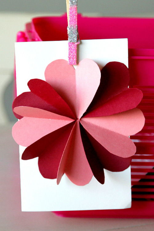 How to make beautiful and simple cards give your mother 8/3 Picture 8