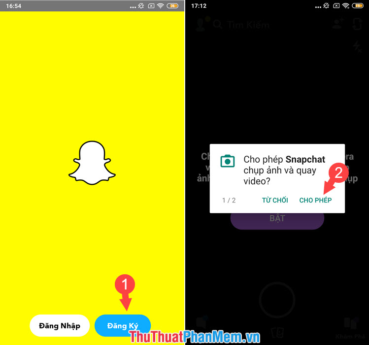How to make beautiful Quotes with Snapchat on your phone Picture 2