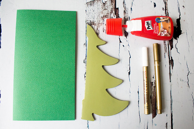 How to make Christmas cards with unique 3D Christmas trees Picture 1