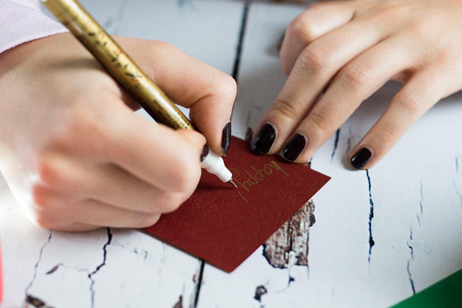 How to make Christmas cards with unique 3D Christmas trees Picture 10