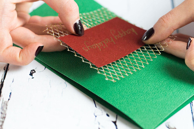 How to make Christmas cards with unique 3D Christmas trees Picture 12