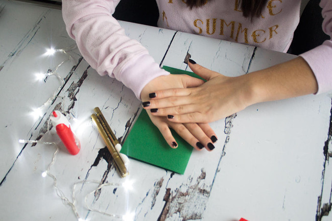 How to make Christmas cards with unique 3D Christmas trees Picture 3