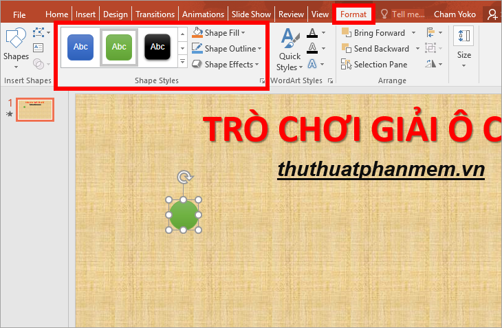 How to make crosswords on PowerPoint fast and beautiful Picture 11