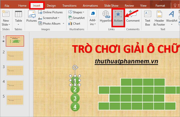 How to make crosswords on PowerPoint fast and beautiful Picture 31