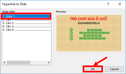 How to make crosswords on PowerPoint fast and beautiful Picture 39