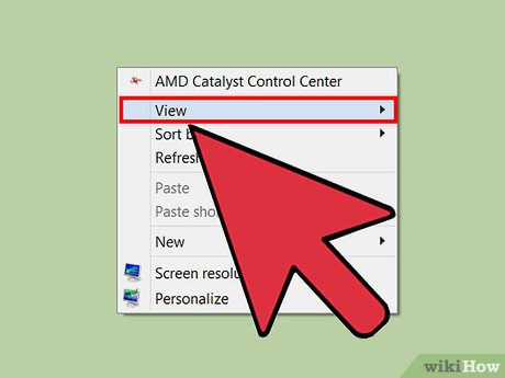 How to Make Desktop Icons Smaller Picture 2