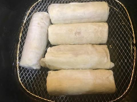 How to make fried spring rolls (spring rolls) with an oil-free fryer Picture 6