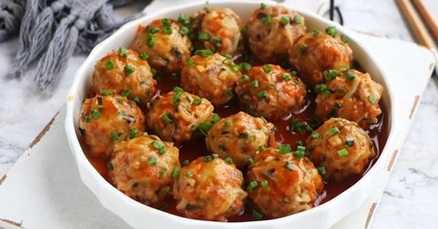 How to make meatball vegetables simple but delicious Picture 5