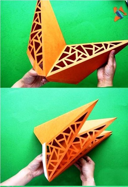 How to make Mid-Autumn lanterns with simple paper stars Picture 6