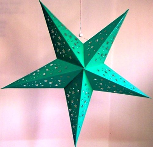 How to make Mid-Autumn lanterns with simple paper stars Picture 7