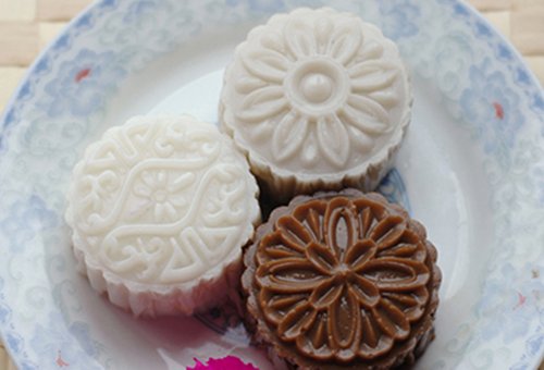 How to make moon cakes with strange flan jelly vegetables Picture 5