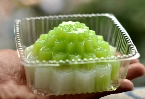 How to make moon cakes with strange flan jelly vegetables Picture 7