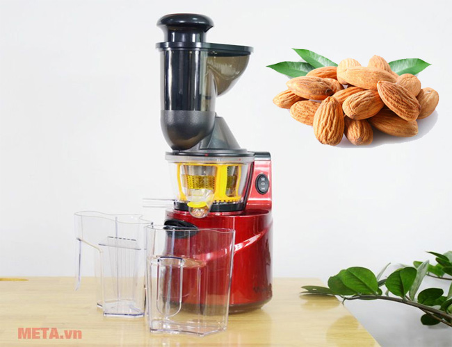 How to make nut milk with a simple slow press at home Picture 6