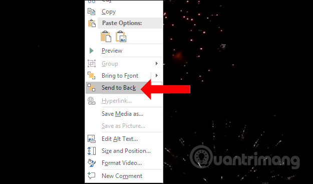 How to make PowerPoint fireworks effect Picture 17