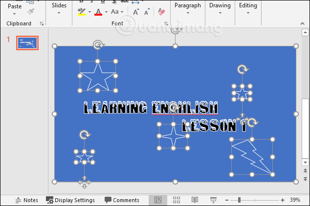 How to make PowerPoint fireworks effect Picture 7