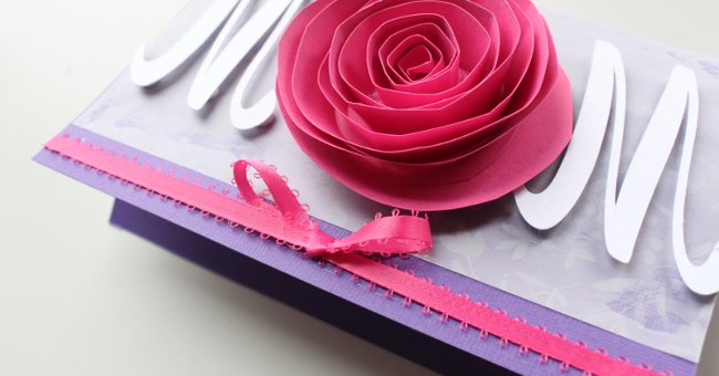 How to make simple 20 - 10 rose cards for moms Picture 9