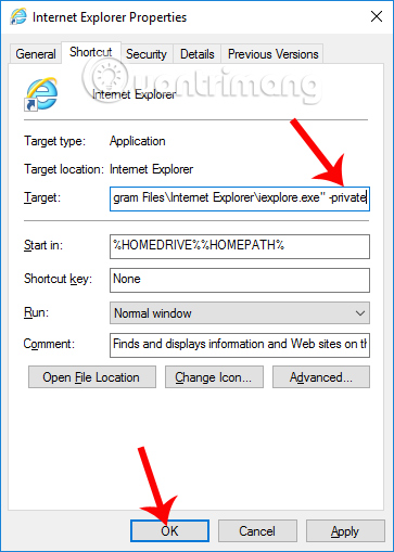 How to make the browser always start in incognito mode Picture 12