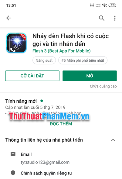 How to make the flash fire when an incoming call comes on iPhone and Android Picture 13