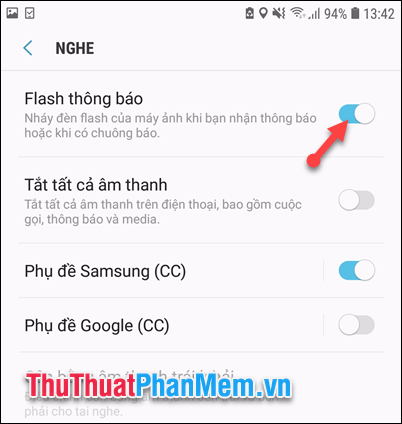 How to make the flash fire when an incoming call comes on iPhone and Android Picture 8