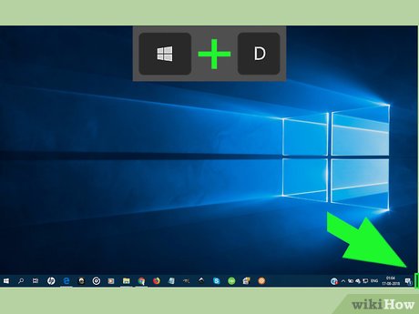 How to Make the Show Desktop Icon in Windows Quick Launch Toolbar Picture 1