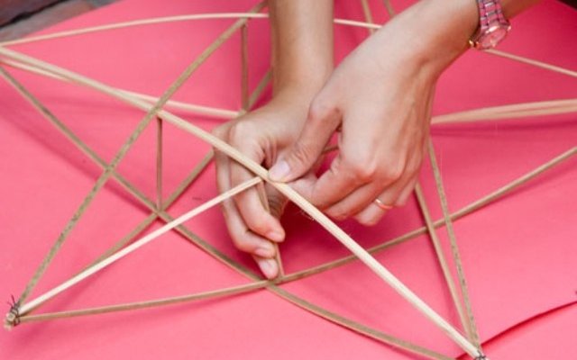 How to make traditional star lights play Mid-Autumn Festival Picture 3