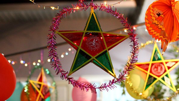 How to make traditional star lights play Mid-Autumn Festival Picture 8