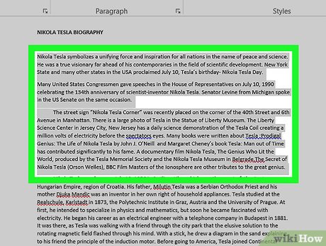 How to Make Two Columns in Word Picture 2