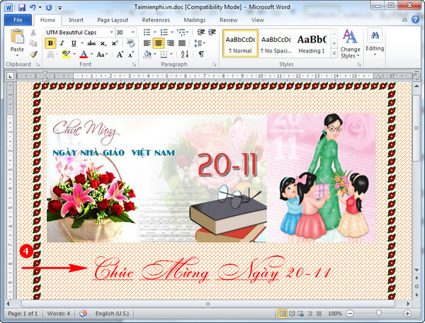 How to make wall newspaper 20- 11 on Word professional, simple Picture 4