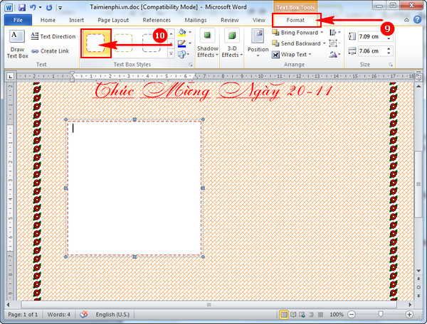 How to make wall newspaper 20- 11 on Word professional, simple Picture 7