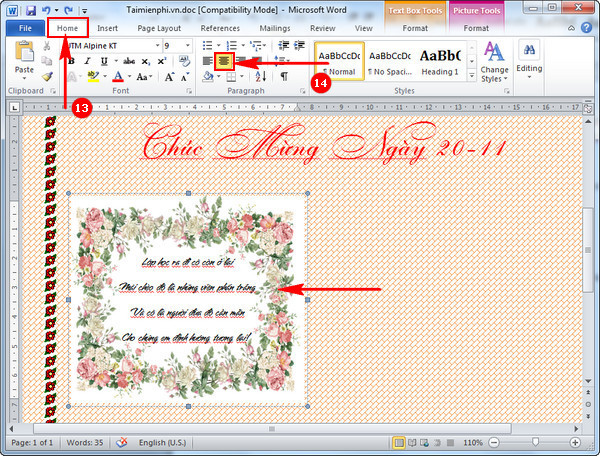 How to make wall newspaper 20- 11 on Word professional, simple Picture 9