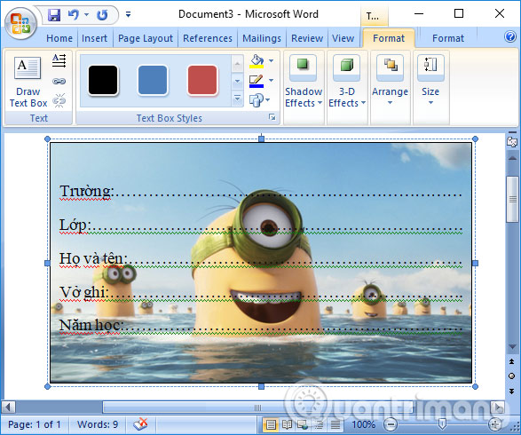 How to make your own baby stickers on Microsoft Word Picture 11