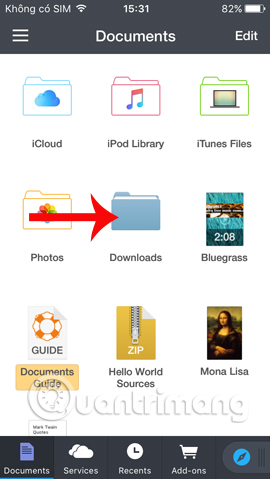 How to manage data on iPhone with Documents 5 Picture 20