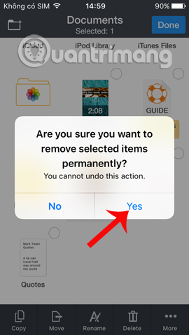 How to manage data on iPhone with Documents 5 Picture 6