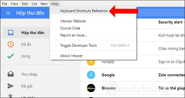How to manage email in Google Inbox from the desktop Picture 14