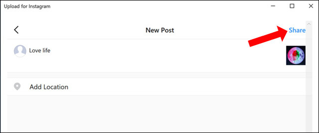 How to manage Instagram from Windows 10 computers Picture 4