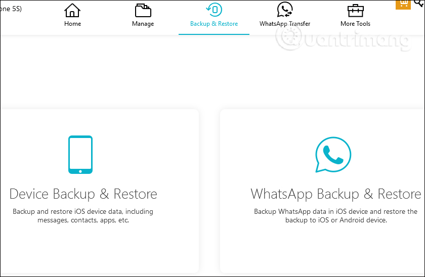 How to manage iPhone data on Windows with iCareFone Picture 11