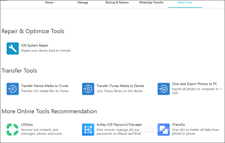 How to manage iPhone data on Windows with iCareFone Picture 13