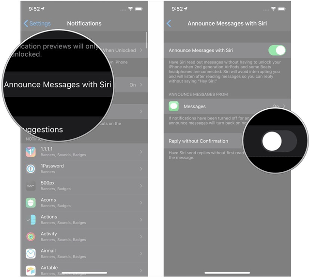 How to manage message notifications on iPhone and iPad Picture 3