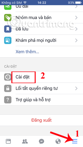 How to manage News Feed on Facebook application Picture 1