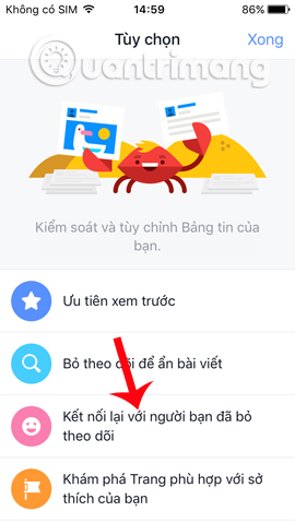 How to manage News Feed on Facebook application Picture 11