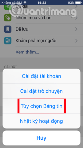 How to manage News Feed on Facebook application Picture 2