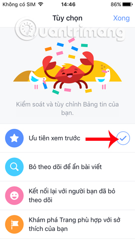 How to manage News Feed on Facebook application Picture 6