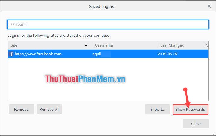 How to manage passwords on Chrome, Coc Coc, Edge, Firefox browsers Picture 20
