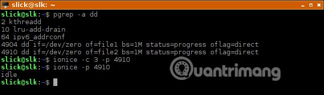 How to manage the priority of I / O process in Linux Picture 3