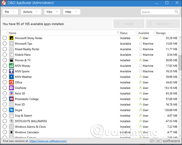 How to manage UWP applications on Windows 10 Picture 2