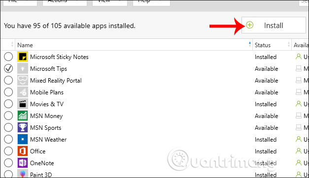 How to manage UWP applications on Windows 10 Picture 5