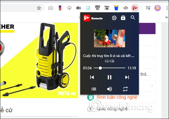 How to manage YouTube videos on any Chrome tab Picture 1
