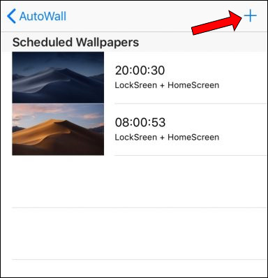 How to manually change iPhone wallpapers over time Picture 5